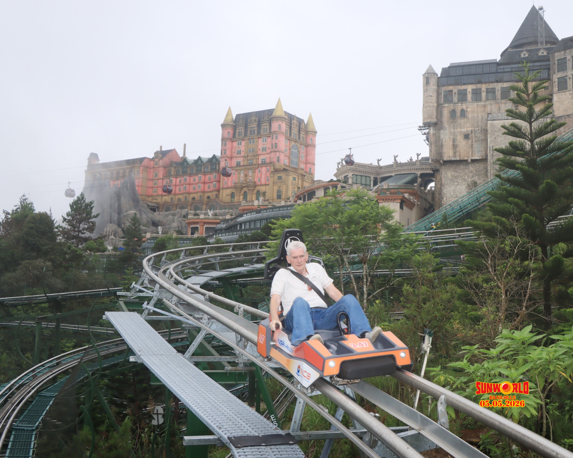 Day 8 Acting as a Human Rain Gauge in a Vietnamese Theme Park — Danang and Ba na hills