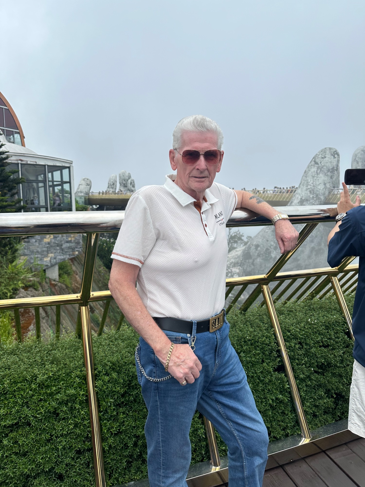 Day 8 Acting as a Human Rain Gauge in a Vietnamese Theme Park in Danang and Ba na hills — photo 4